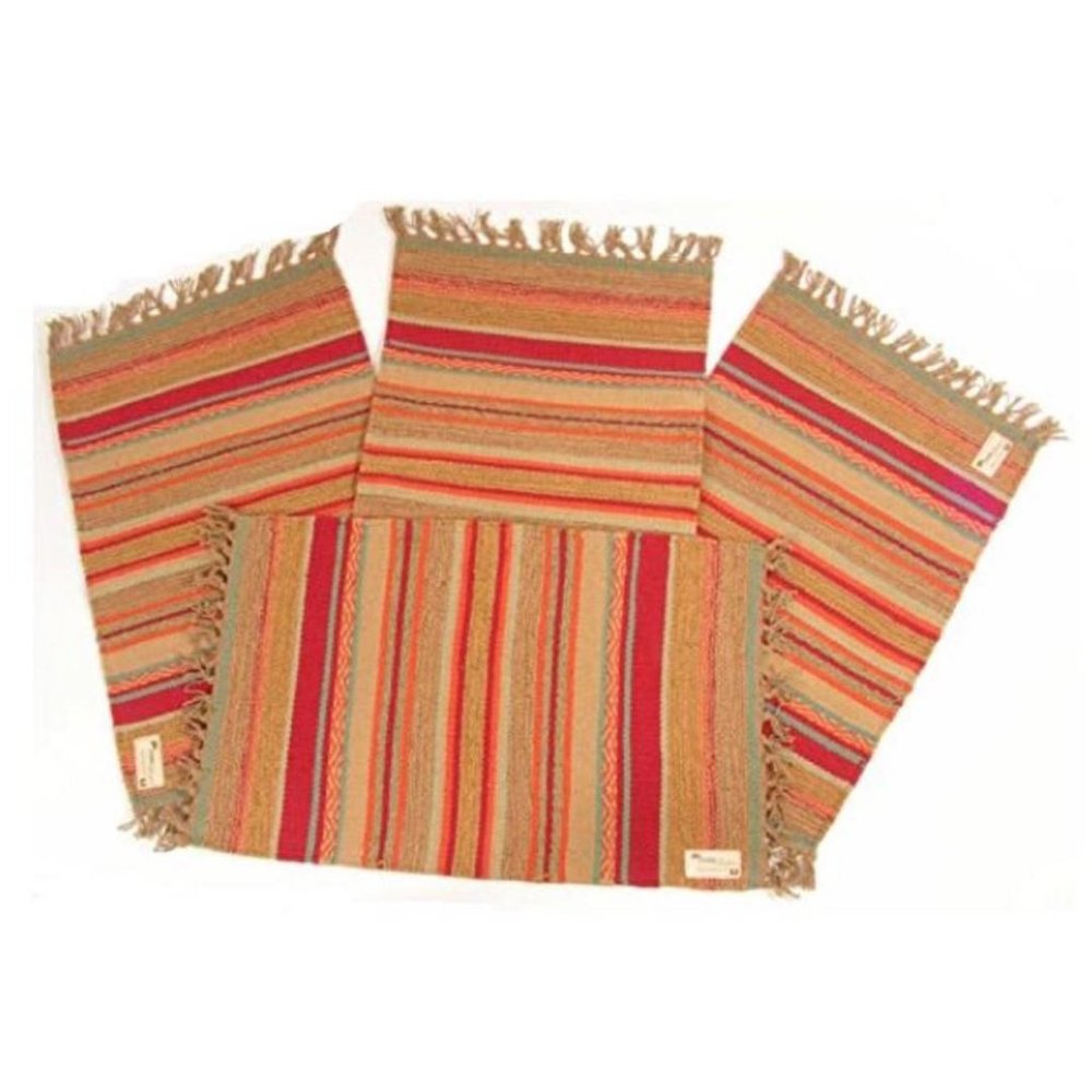 Park Designs Serape Stripe Placemats, Set of 4 - 13 x 20 inches - NWT